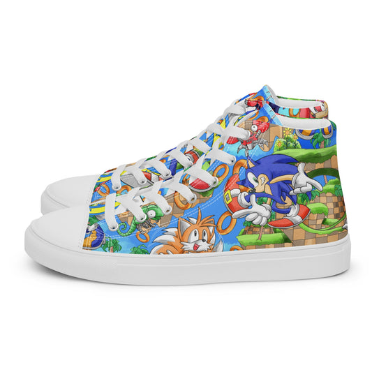 Women’s high top canvas shoes Good Vibrations Adult Super Store