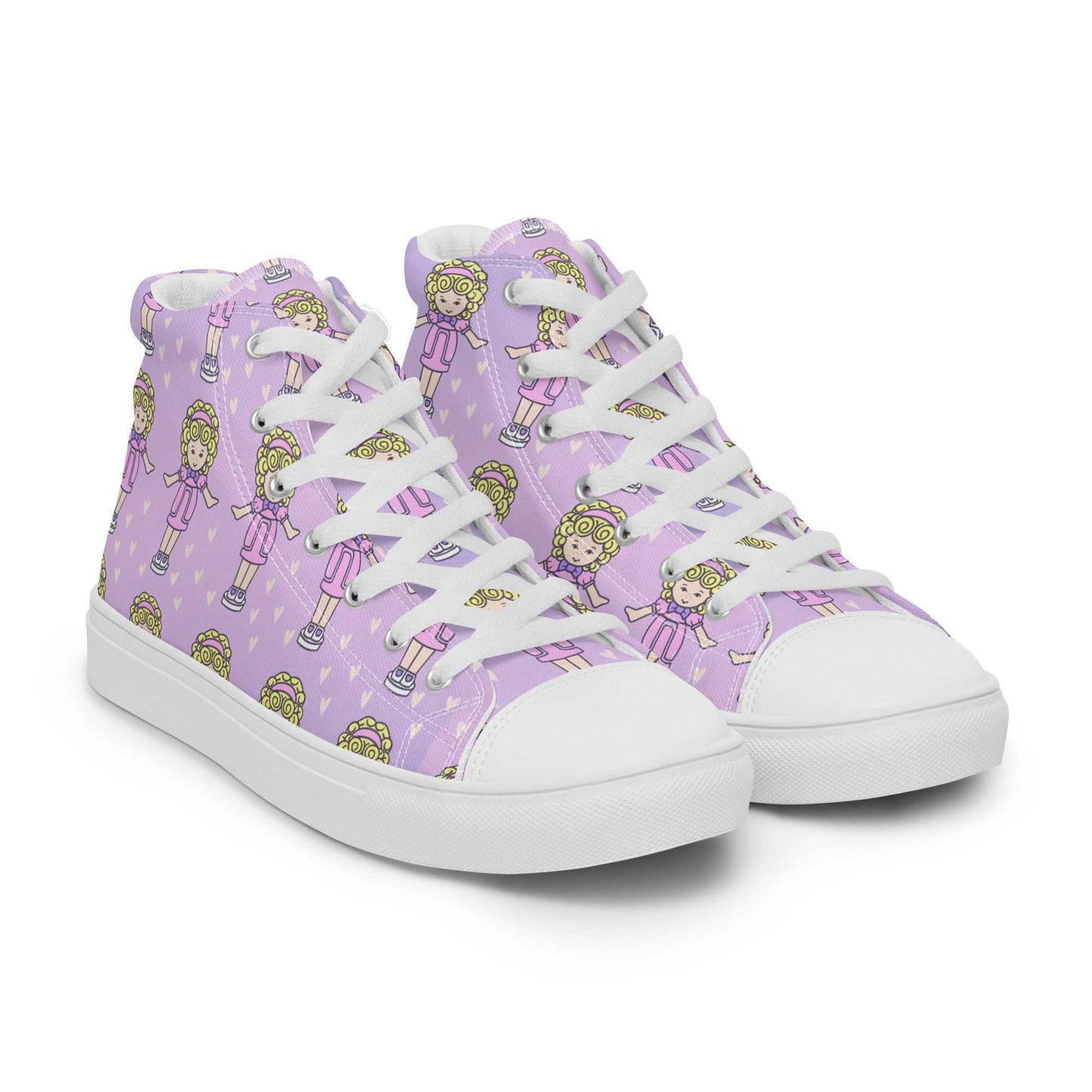 Polly Women’s high top canvas shoes Good Vibrations Adult Super Store