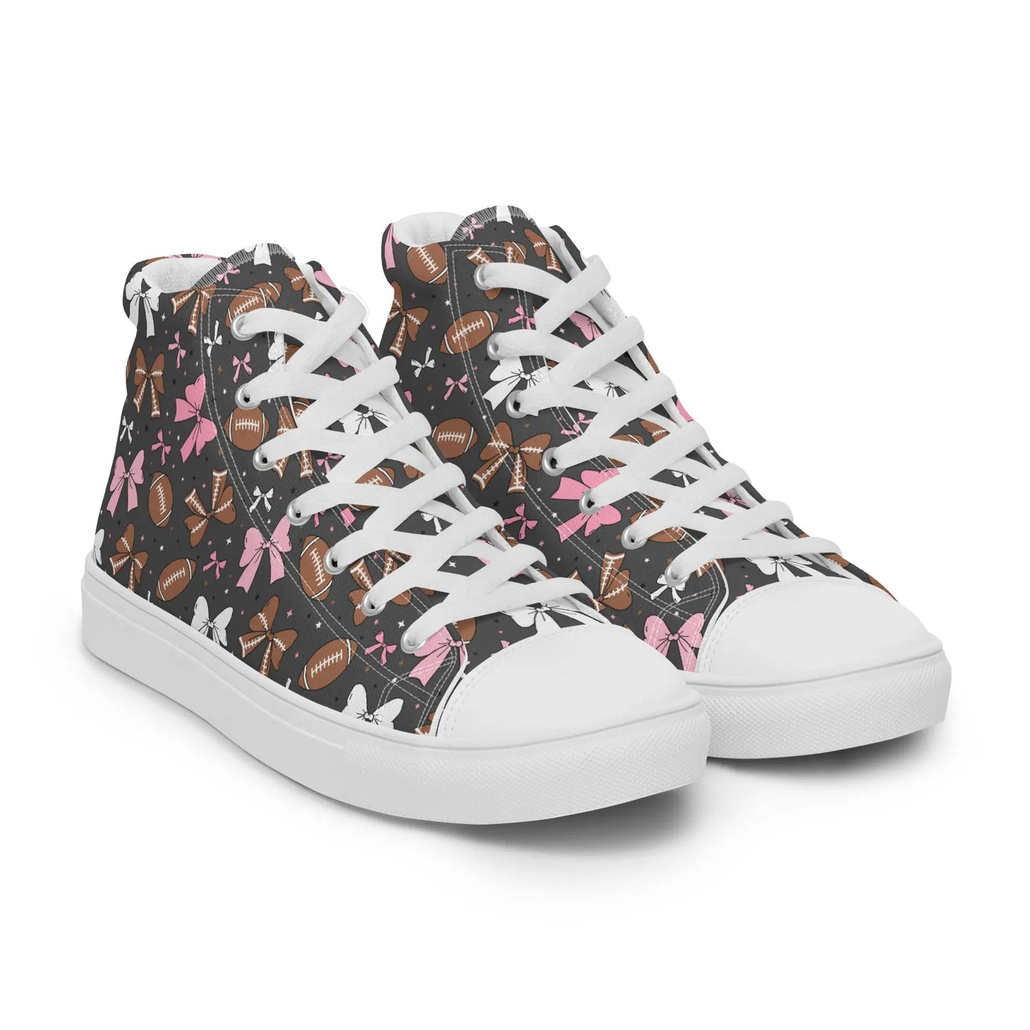 Women’s high top canvas shoes Good Vibrations
