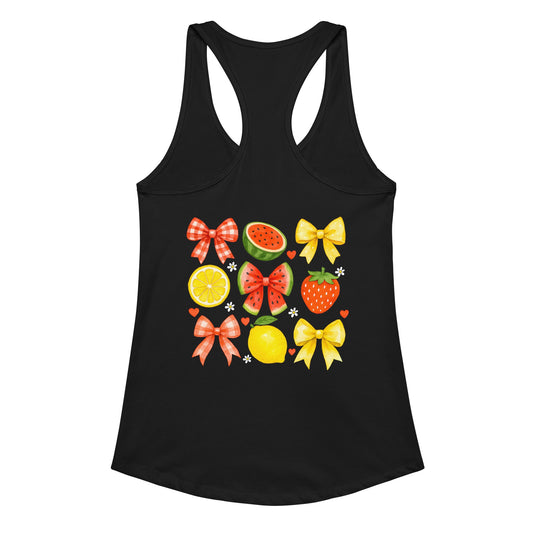 Women’s fitted racerback tank top Good Vibrations Adult Super Store