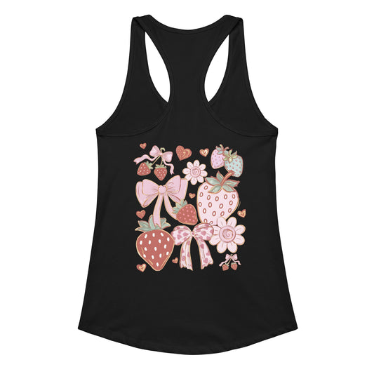 Women’s fitted racerback tank top Good Vibrations Adult Super Store