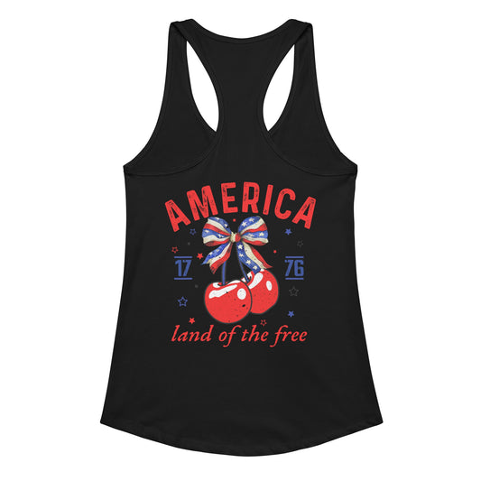Women’s fitted racerback tank top Good Vibrations Adult Super Store