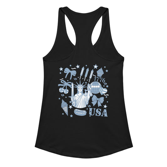 Women’s fitted racerback tank top Good Vibrations Adult Super Store