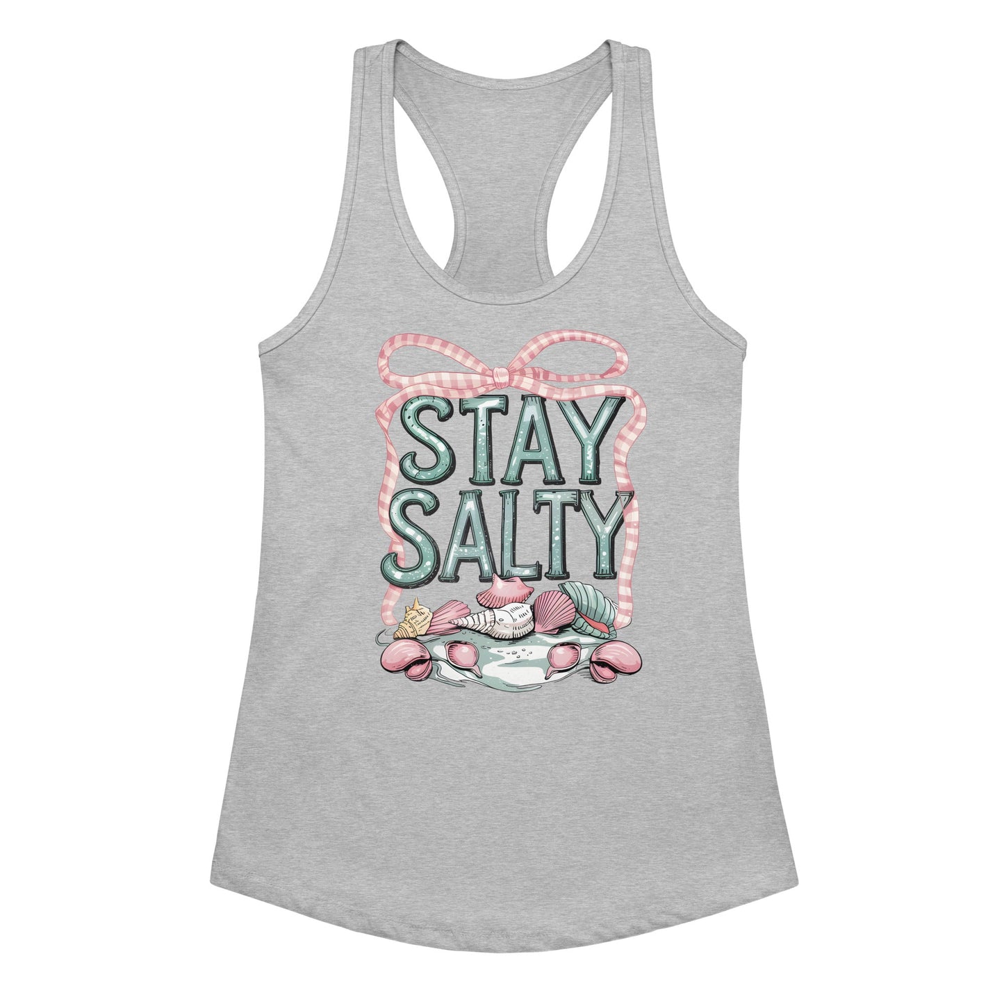 Women’s fitted racerback tank top Good Vibrations Adult Super Store