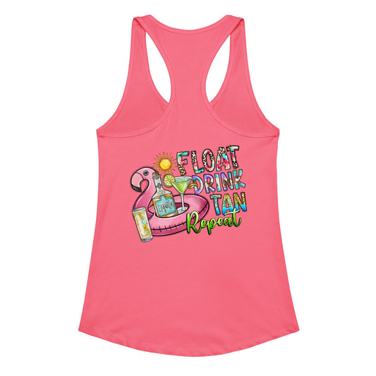 Women’s fitted racerback tank top Good Vibrations Adult Super Store