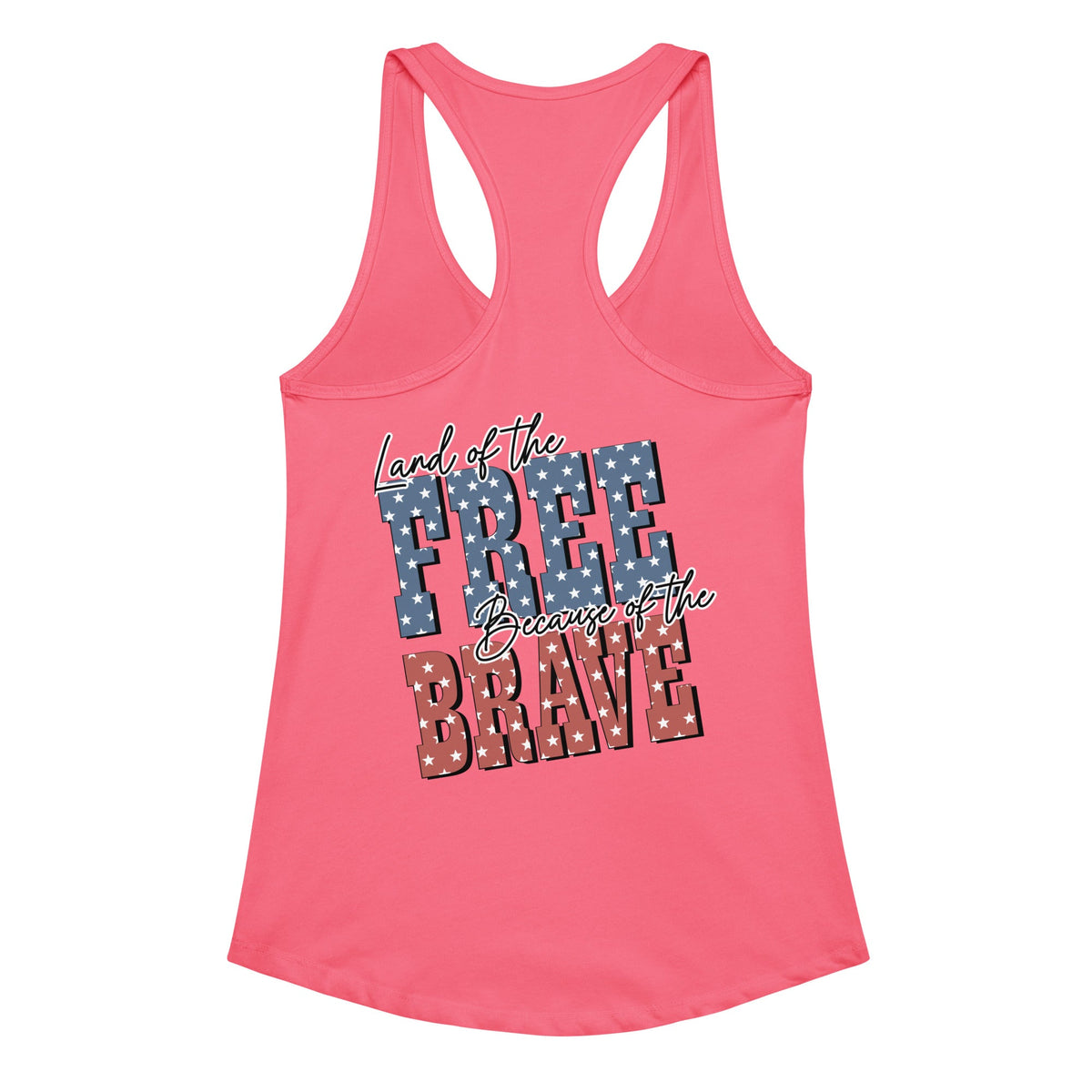 Women’s fitted racerback tank top Good Vibrations Adult Super Store