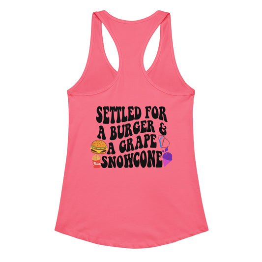 Women’s fitted racerback tank top Good Vibrations Adult Super Store