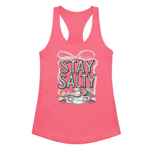 Women’s fitted racerback tank top Good Vibrations Adult Super Store
