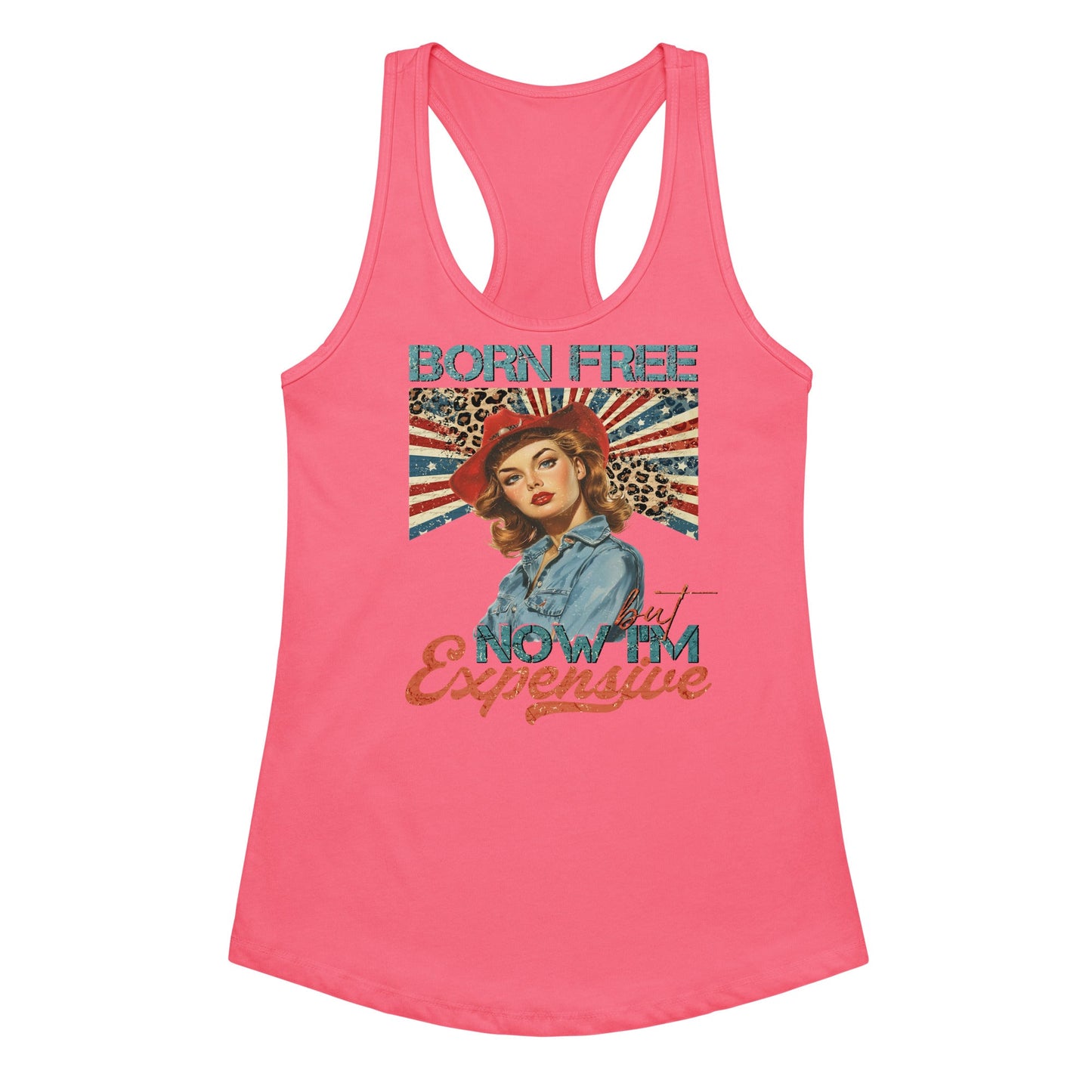 Women’s fitted racerback tank top Good Vibrations Adult Super Store
