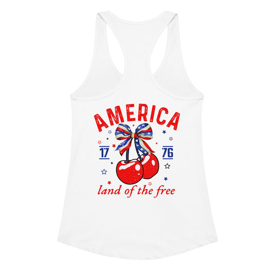 Women’s fitted racerback tank top Good Vibrations Adult Super Store