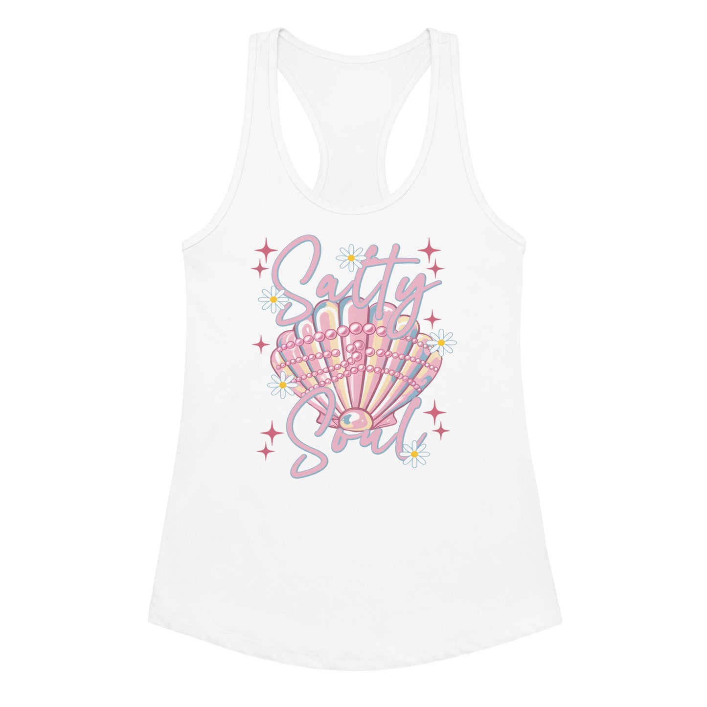 Women’s fitted racerback tank top Good Vibrations Adult Super Store