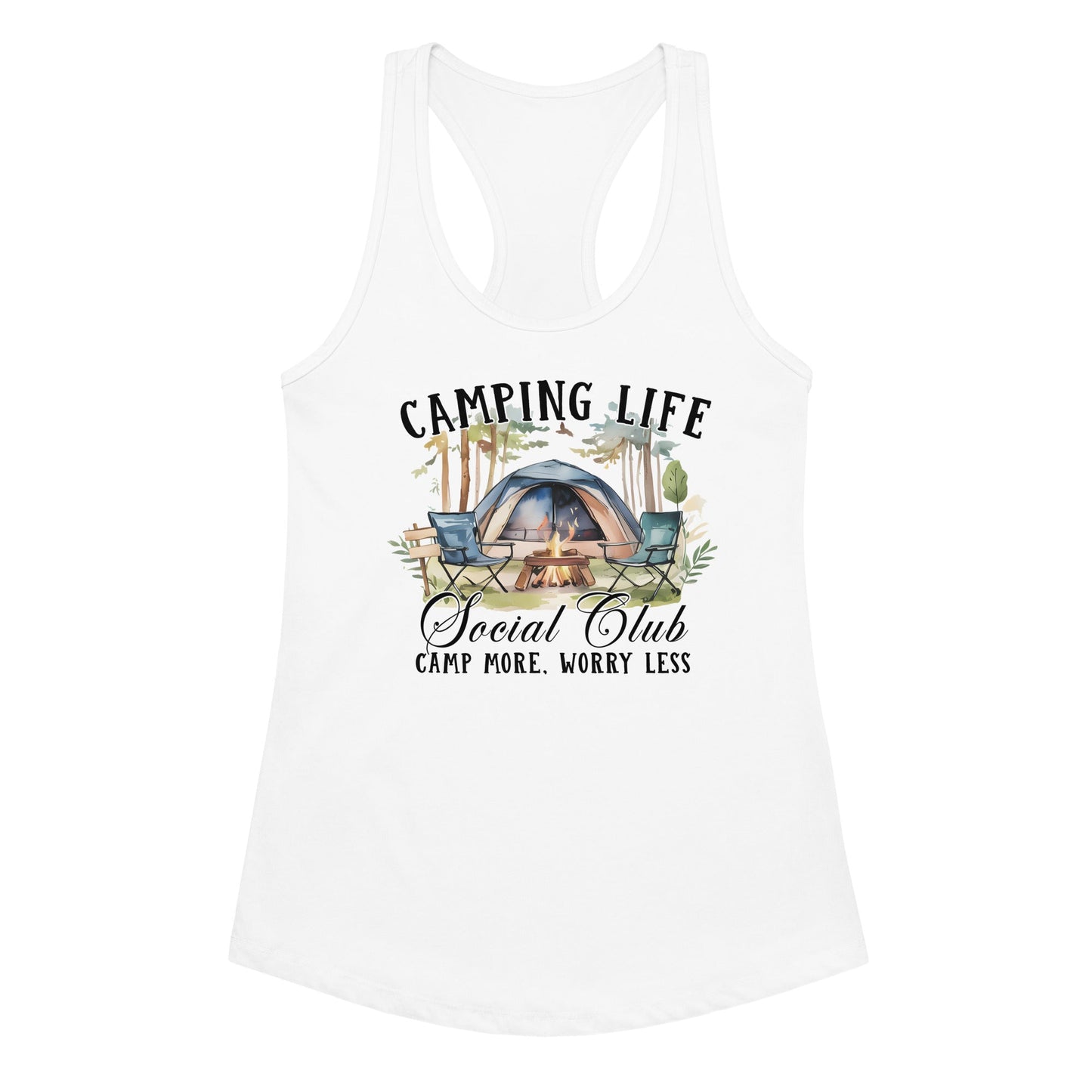 Women’s fitted racerback tank top Good Vibrations Adult Super Store
