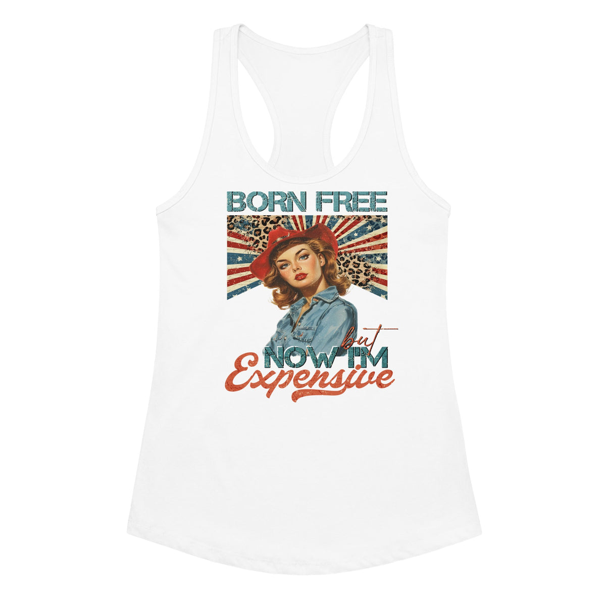 Women’s fitted racerback tank top Good Vibrations Adult Super Store