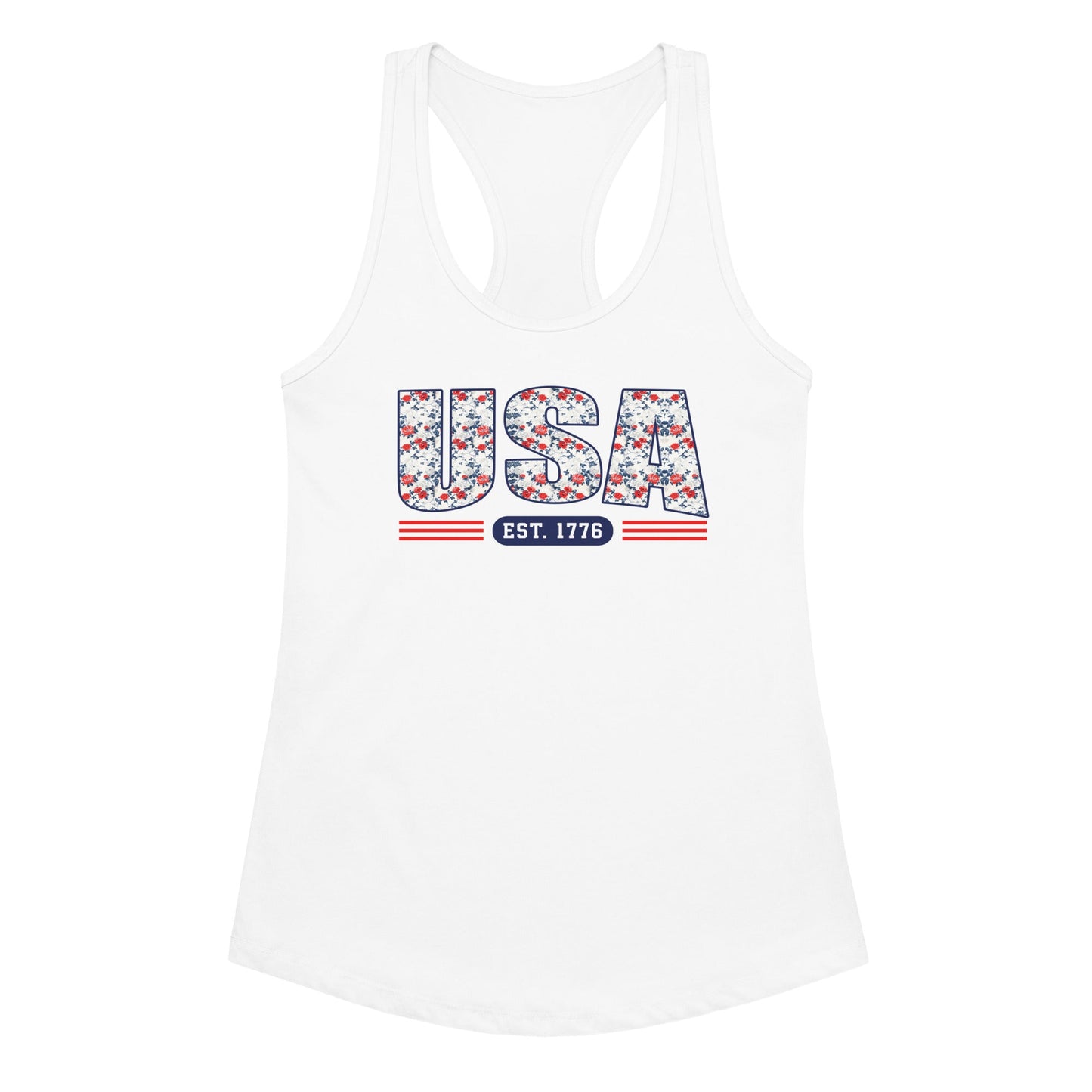 Women’s fitted racerback tank top Good Vibrations Adult Super Store