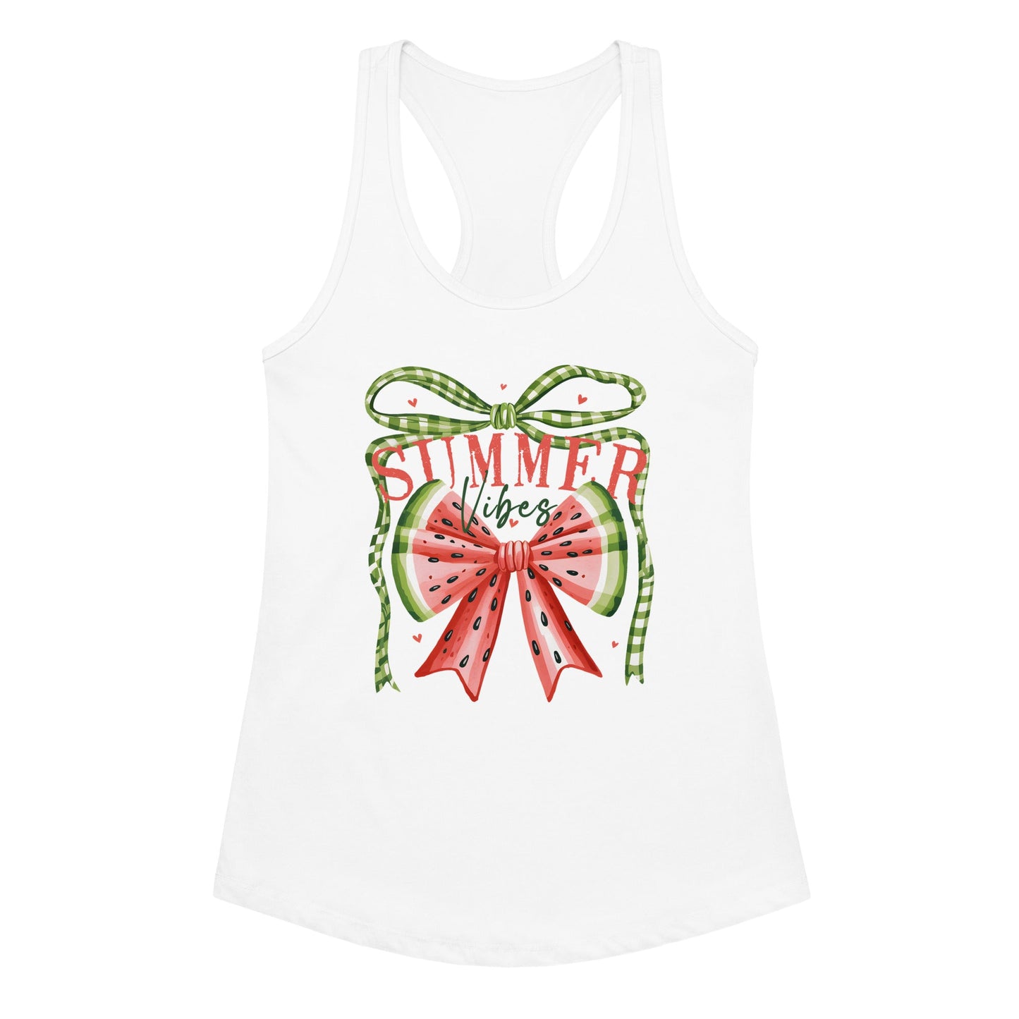 Women’s fitted racerback tank top Good Vibrations Adult Super Store