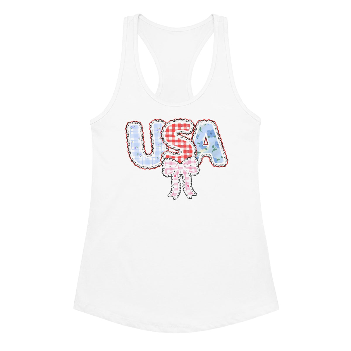 Women’s fitted racerback tank top Good Vibrations Adult Super Store