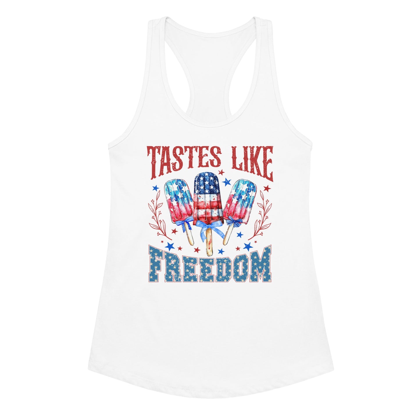 Women’s fitted racerback tank top Good Vibrations Adult Super Store