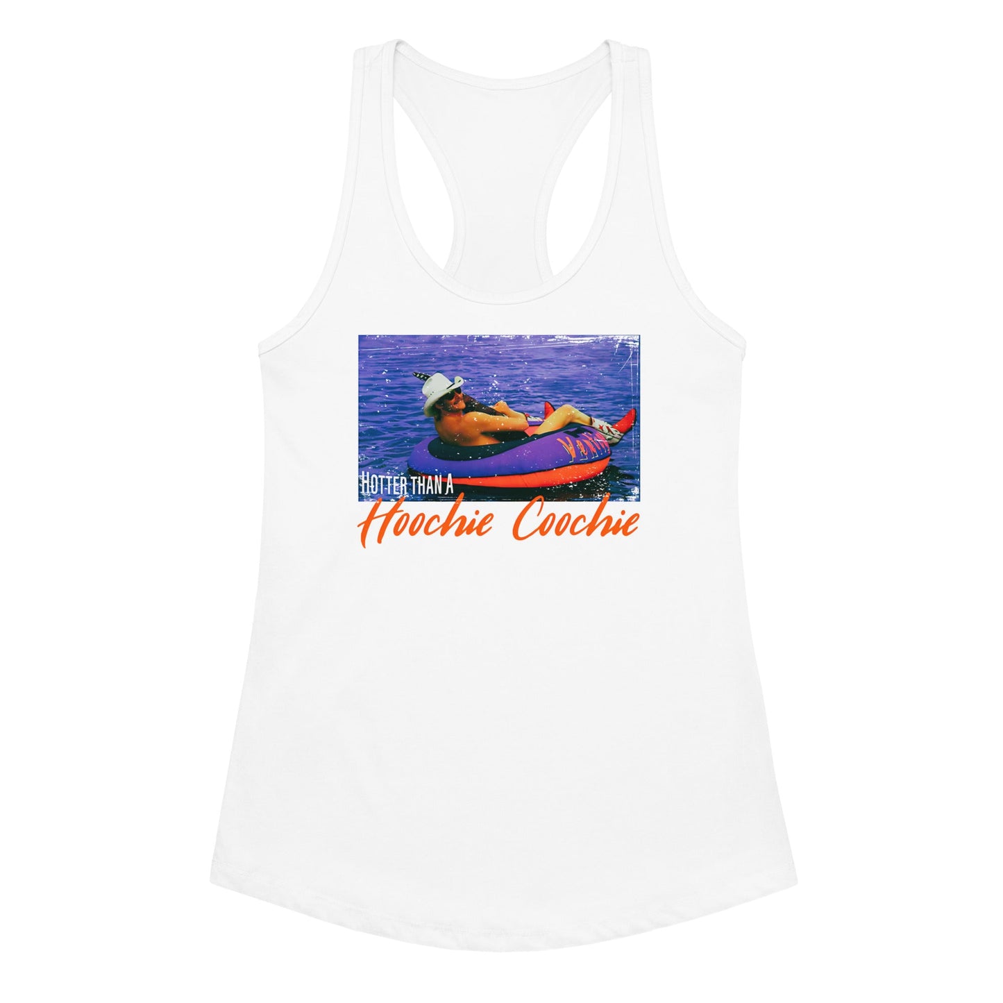 Women’s fitted racerback tank top Good Vibrations Adult Super Store