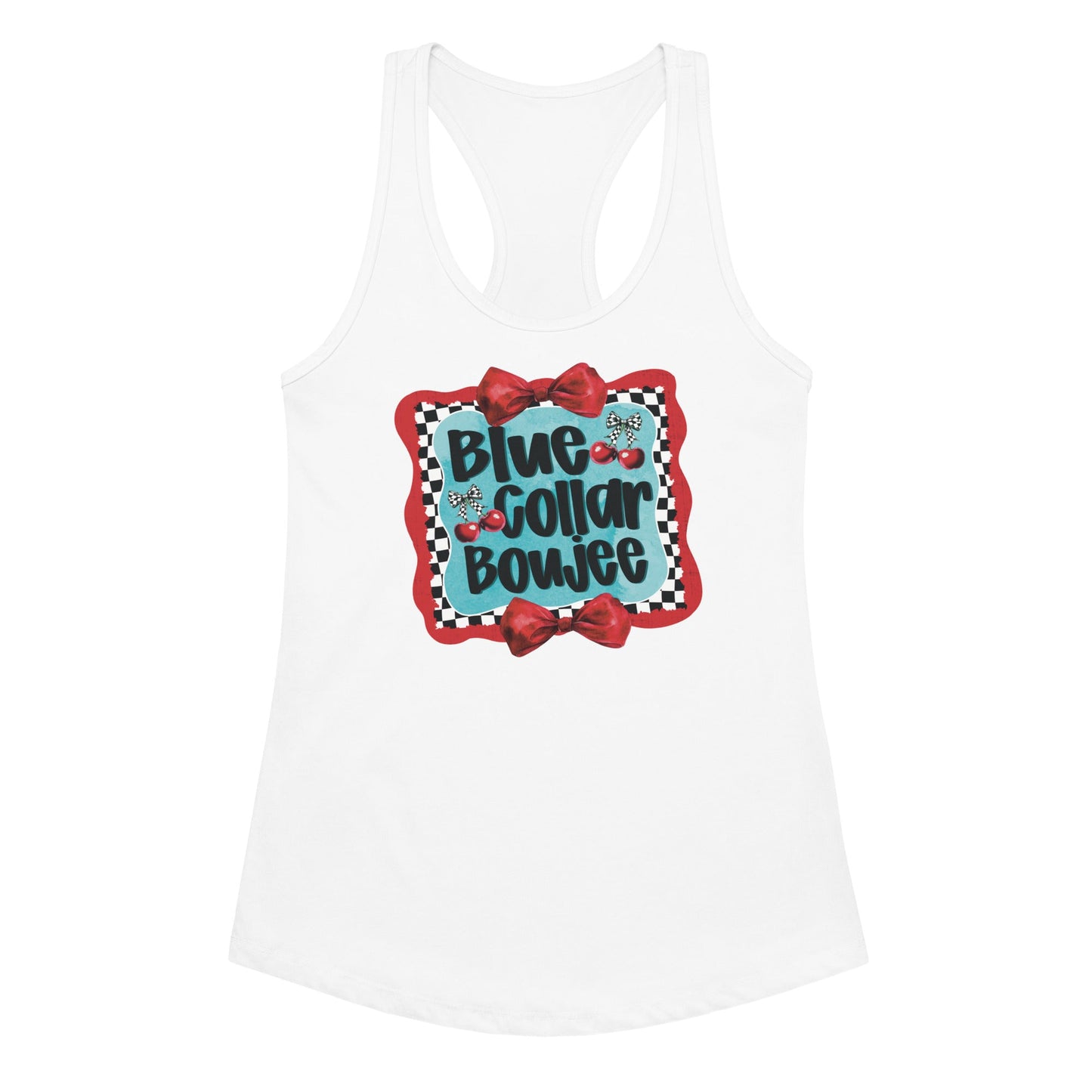 Women’s fitted racerback tank top Good Vibrations Adult Super Store