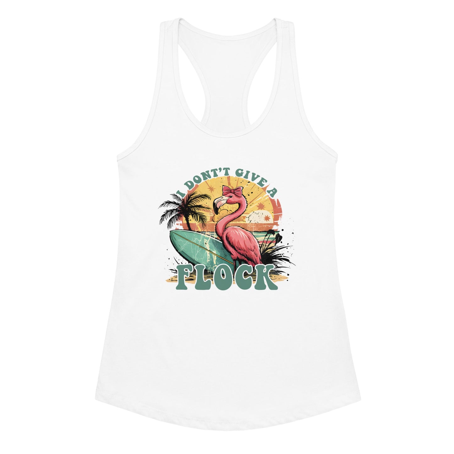 Women’s fitted racerback tank top Good Vibrations Adult Super Store