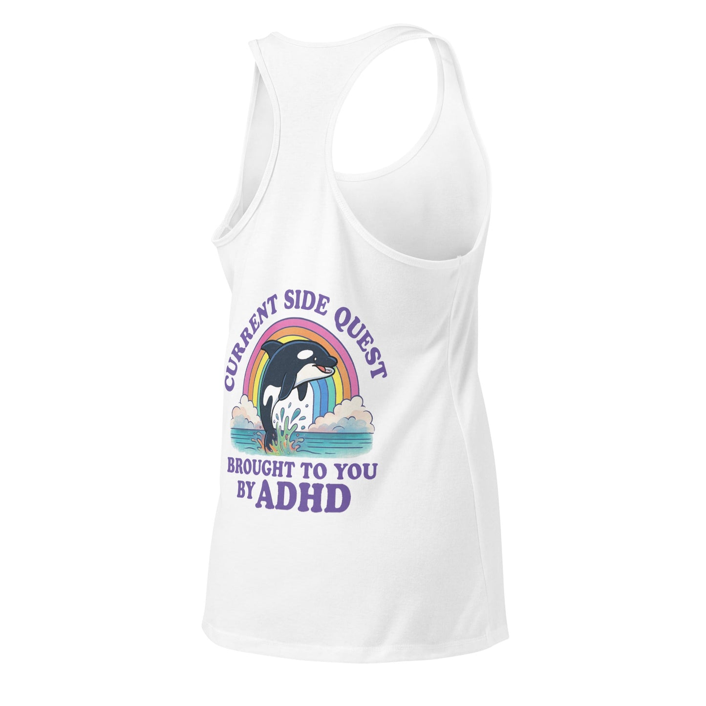 Women’s fitted racerback tank top Good Vibrations Adult Super Store