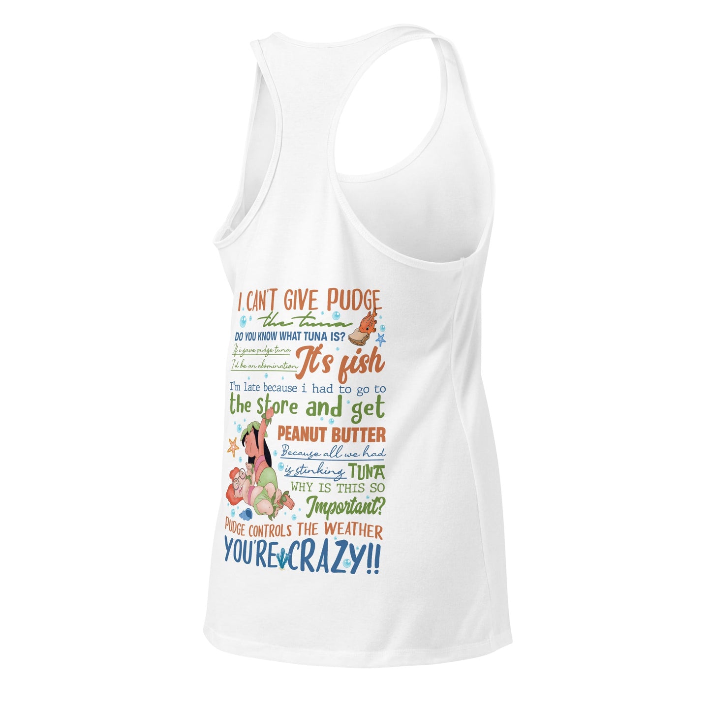 Women’s fitted racerback tank top Good Vibrations Adult Super Store
