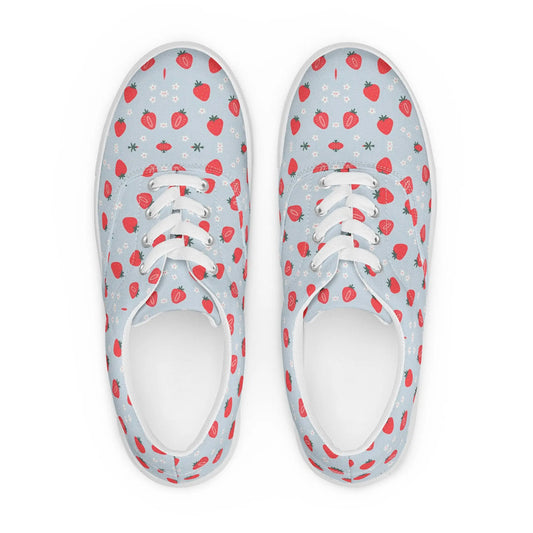 Women’s lace-up canvas shoes Good Vibrations