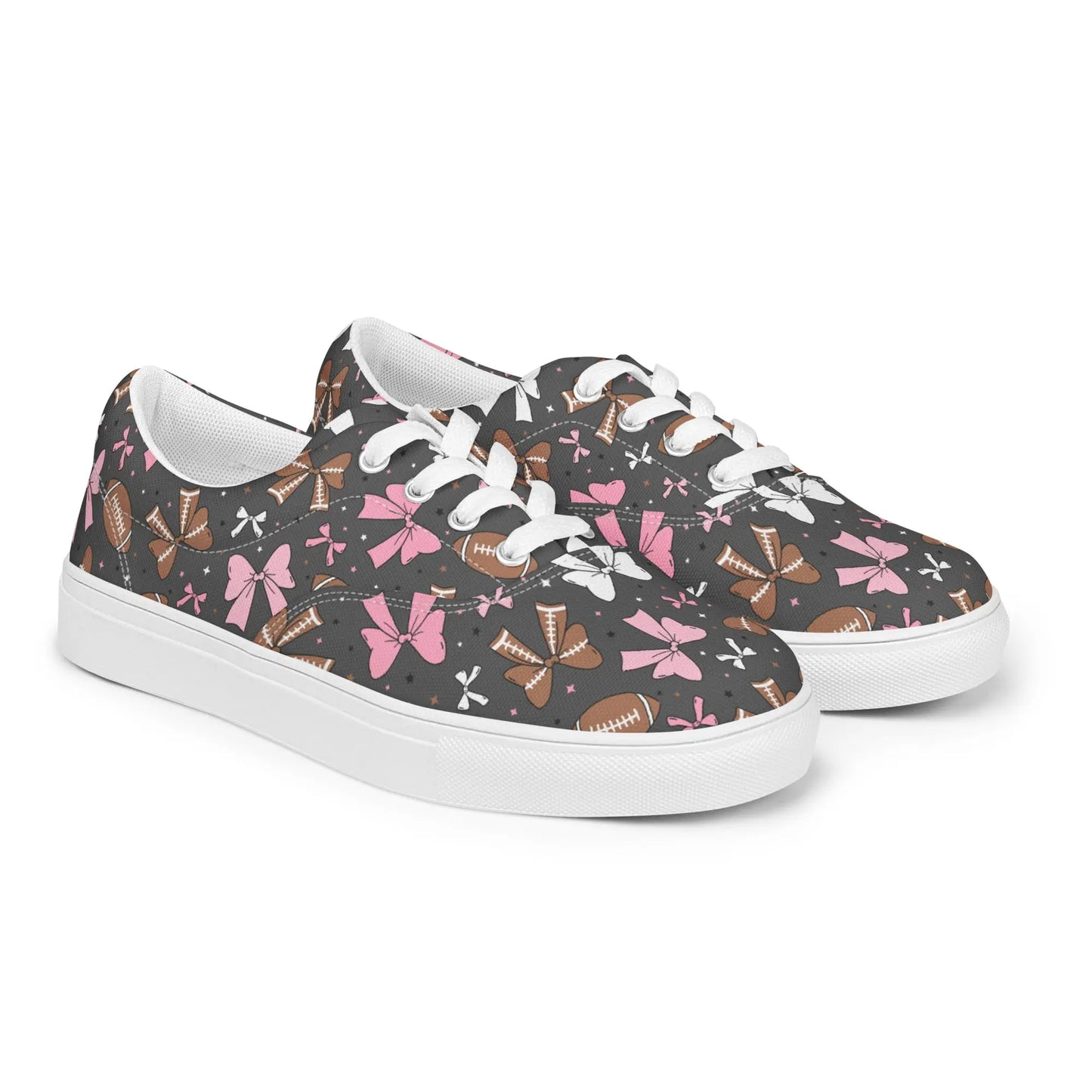 Women’s lace-up canvas shoes Good Vibrations