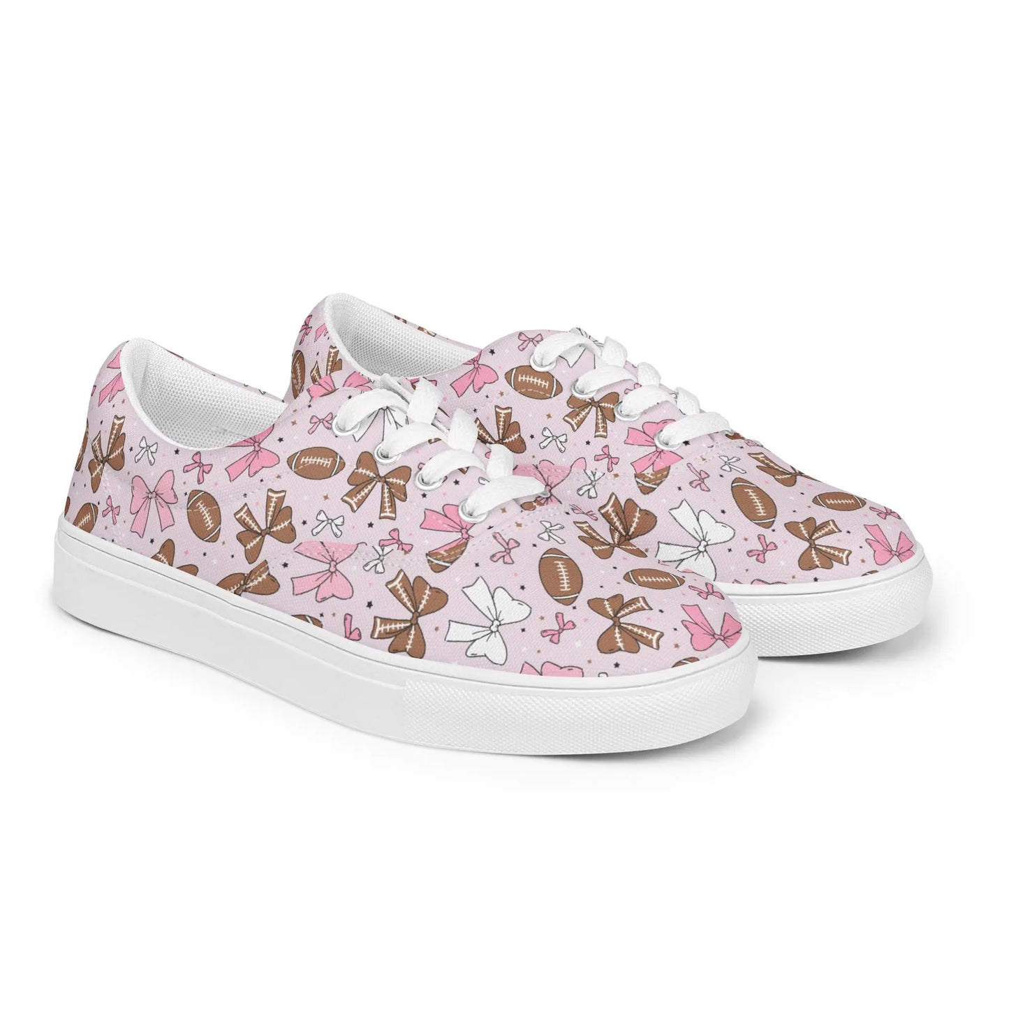 Women’s lace-up canvas shoes Good Vibrations