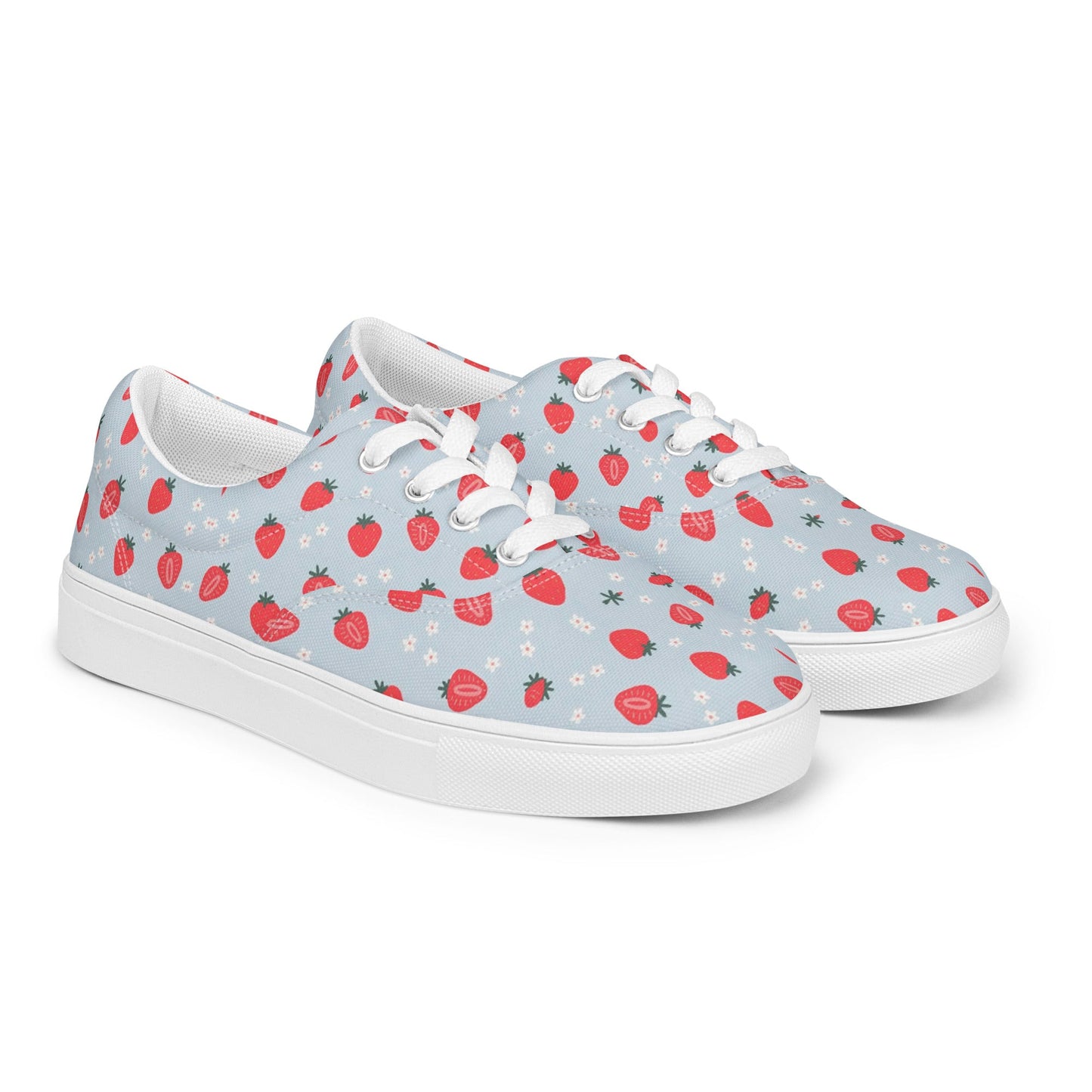 Women’s lace-up canvas shoes Good Vibrations