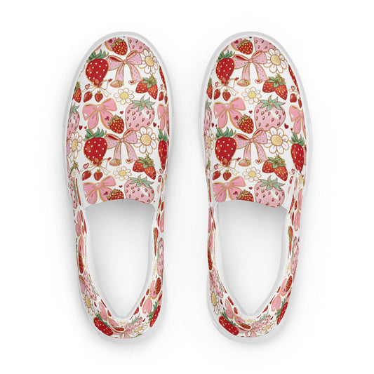 Women’s slip-on canvas shoes Good Vibrations