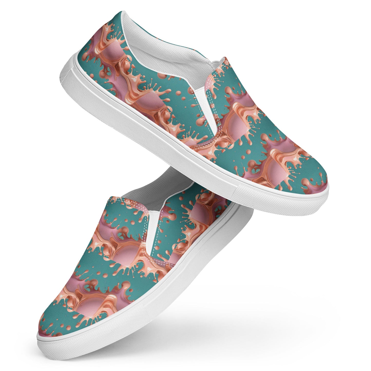 Women’s slip-on canvas shoes Good Vibrations