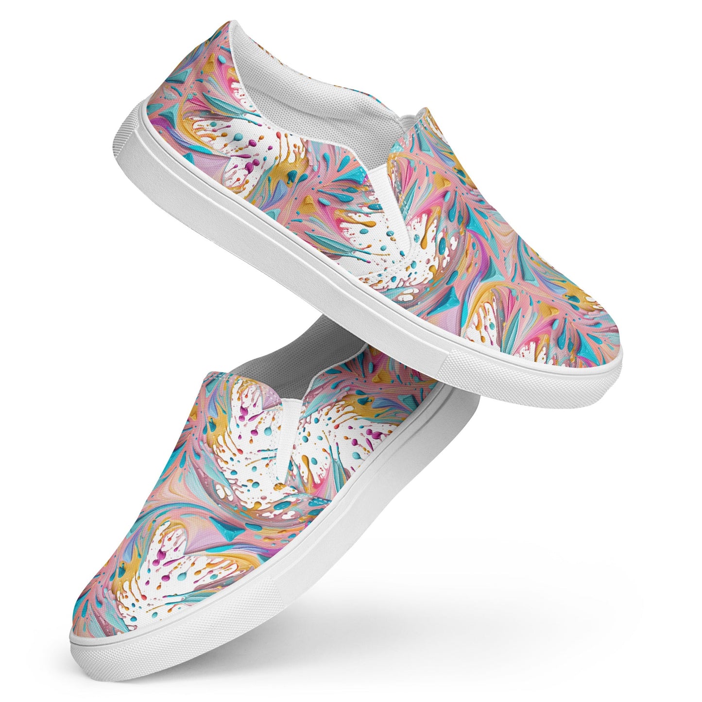 Women’s slip-on canvas shoes Good Vibrations
