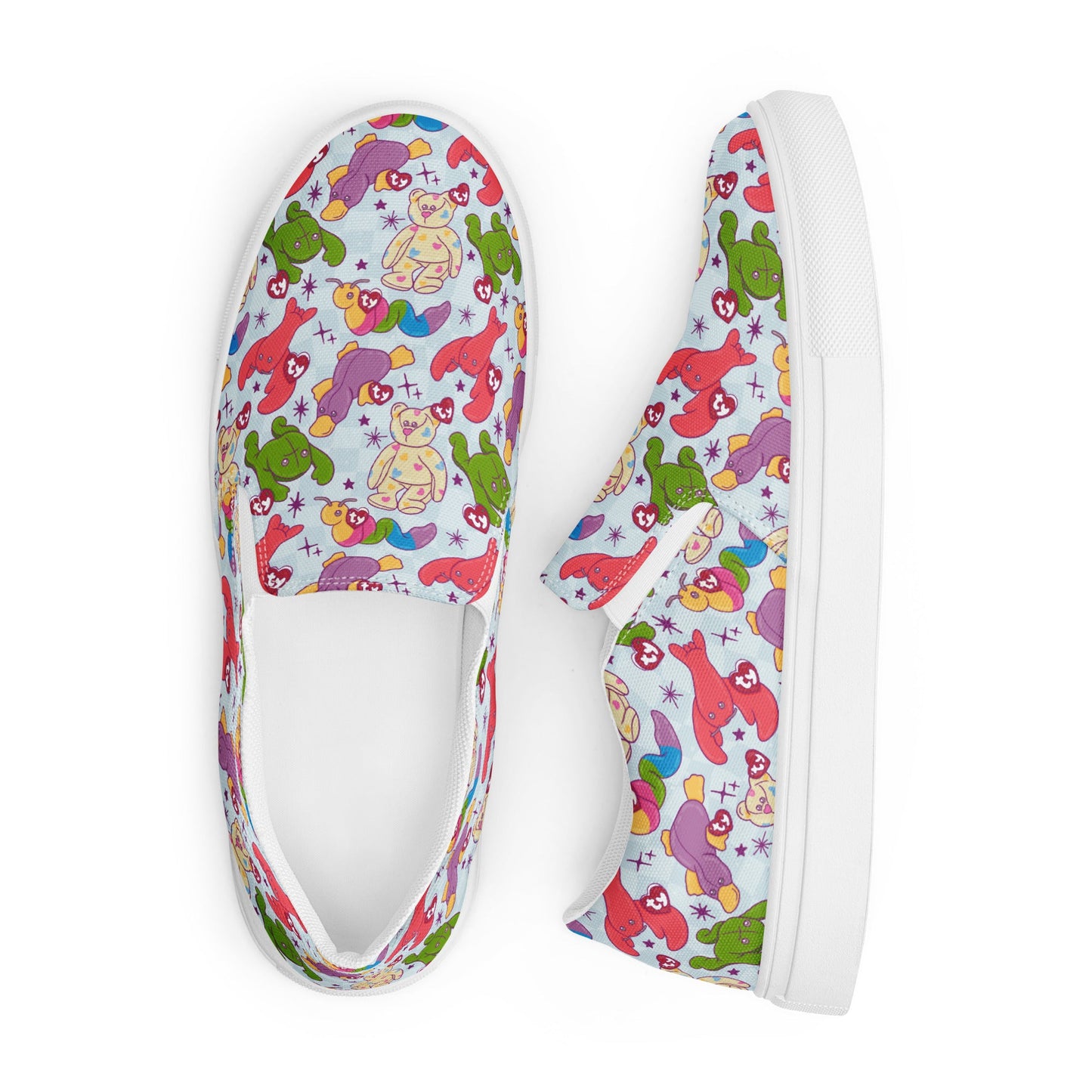 Women’s slip-on canvas shoes Good Vibrations