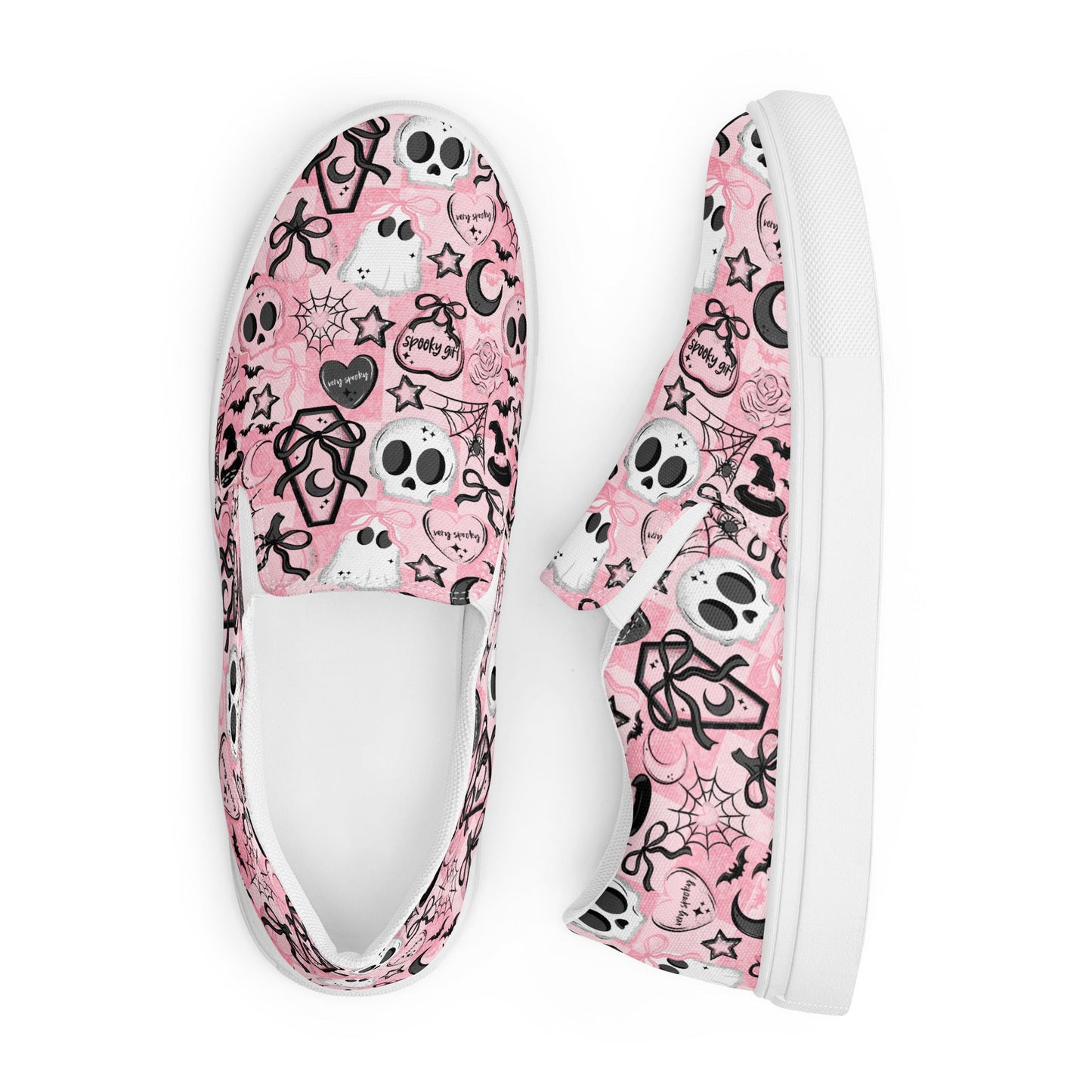 Women’s slip-on canvas shoes Good Vibrations