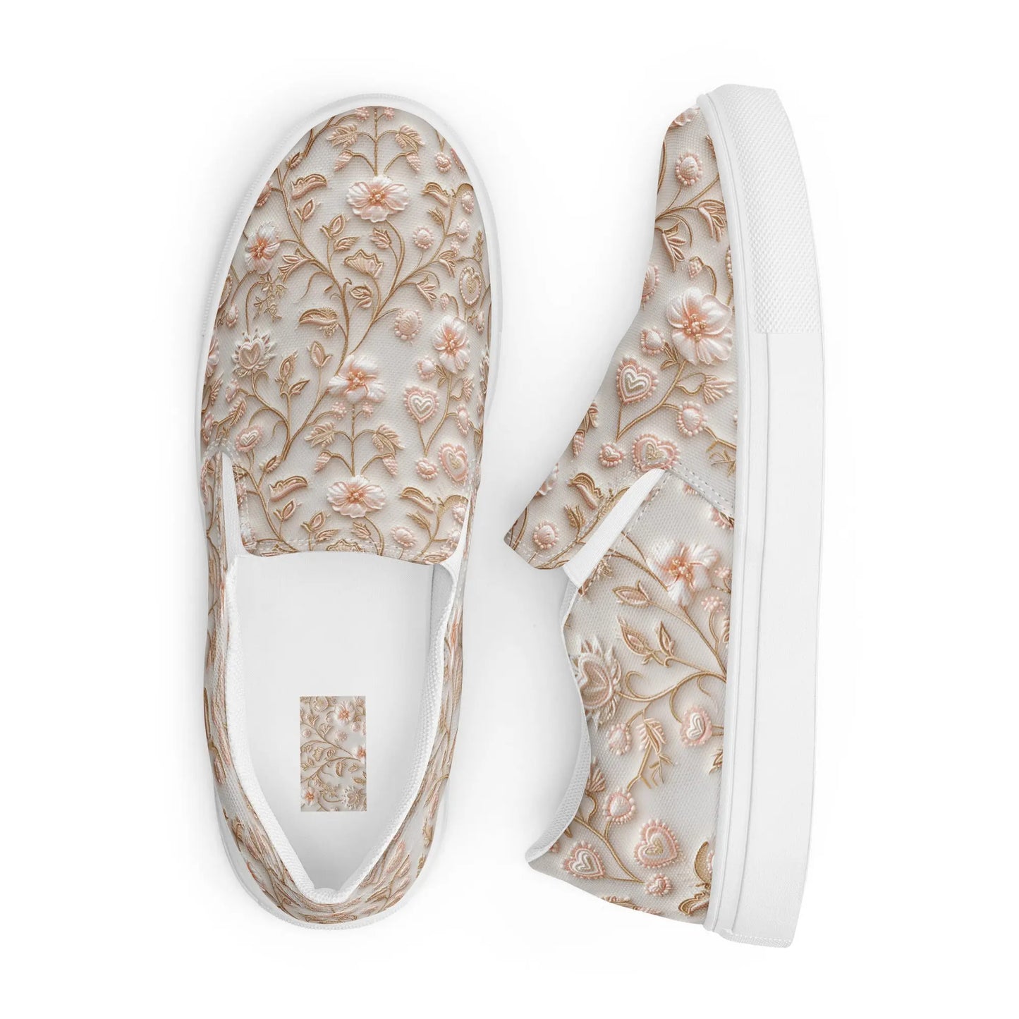 Women’s slip-on canvas shoes Good Vibrations