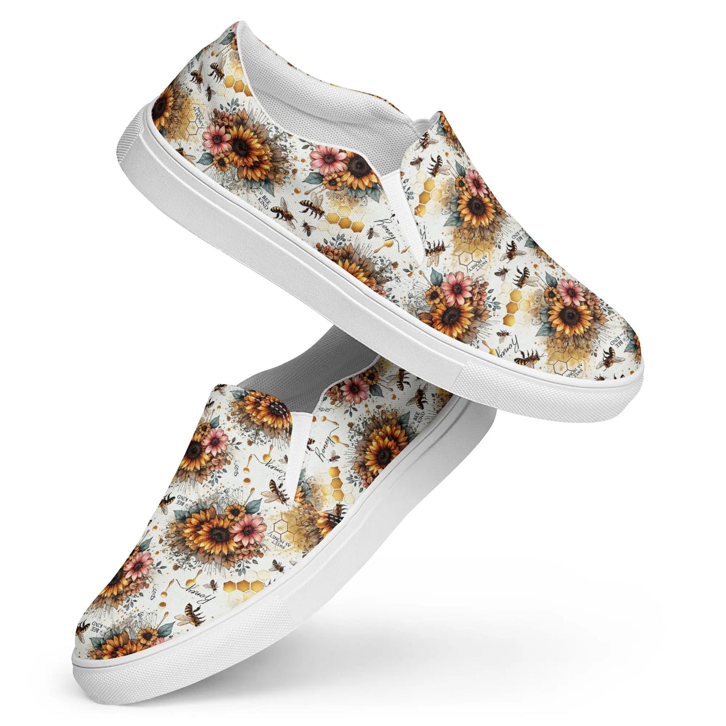 Women’s slip-on canvas shoes Good Vibrations