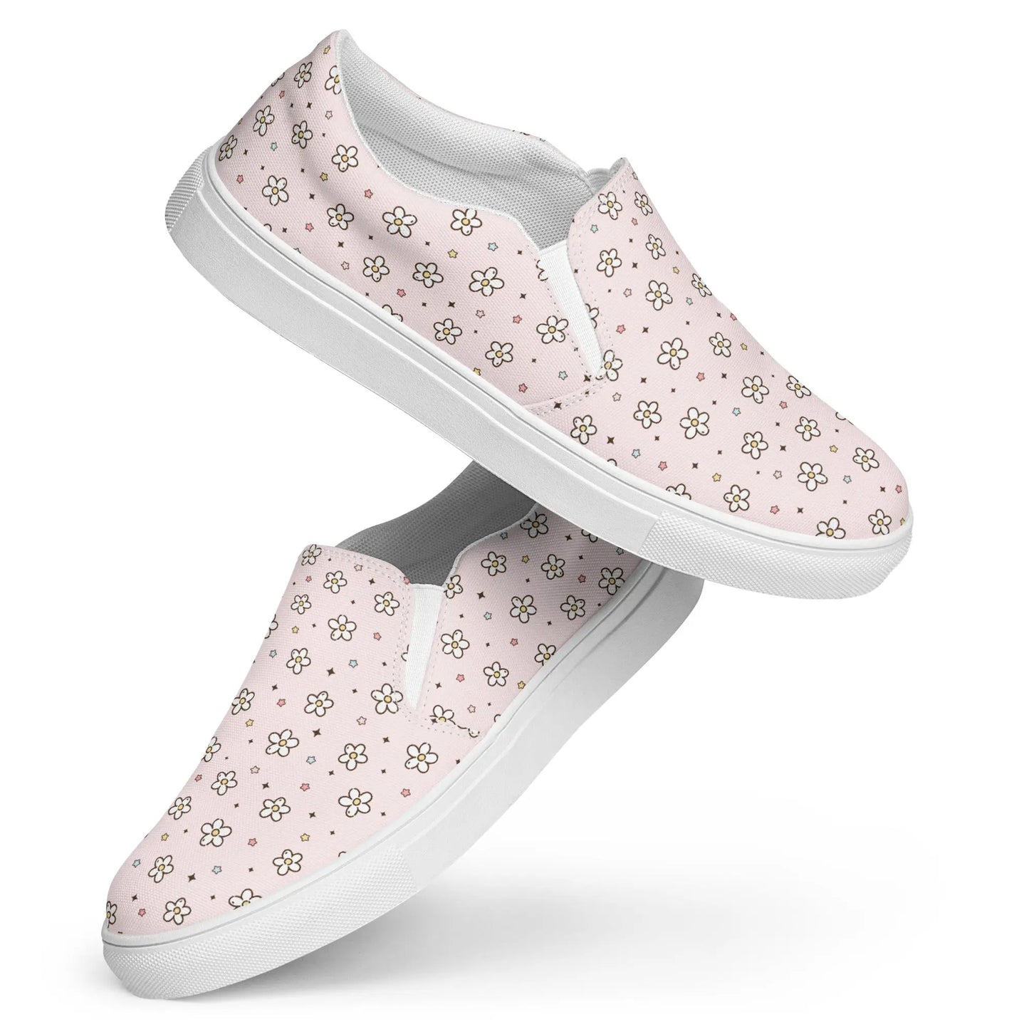 Women’s slip-on canvas shoes Good Vibrations