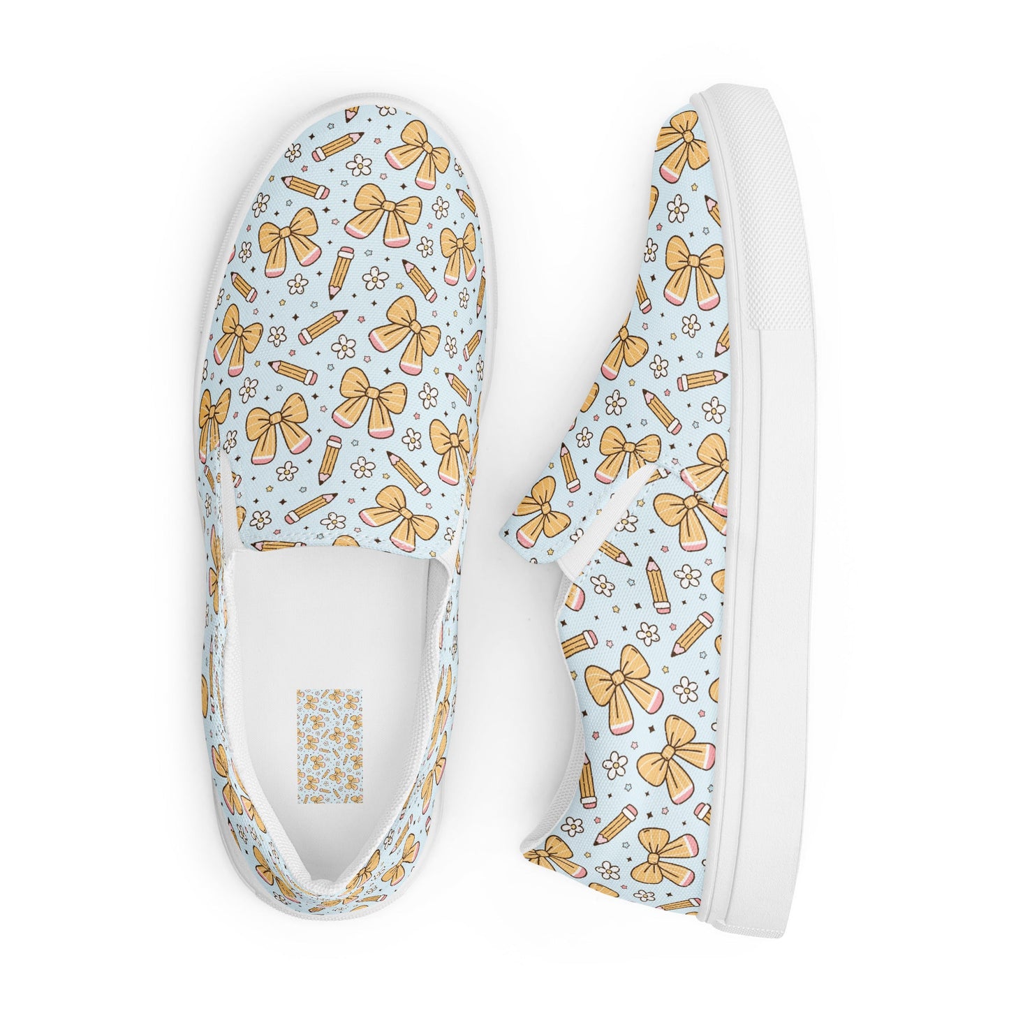 Women’s slip-on canvas shoes Good Vibrations