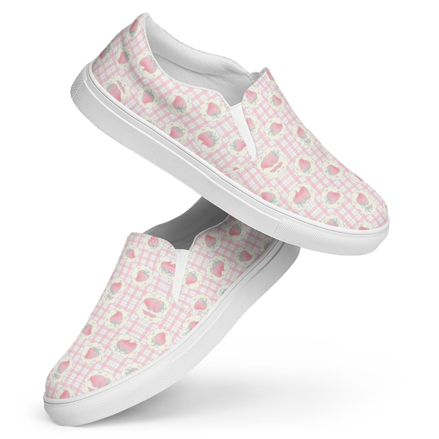 Women’s slip-on canvas shoes Good Vibrations
