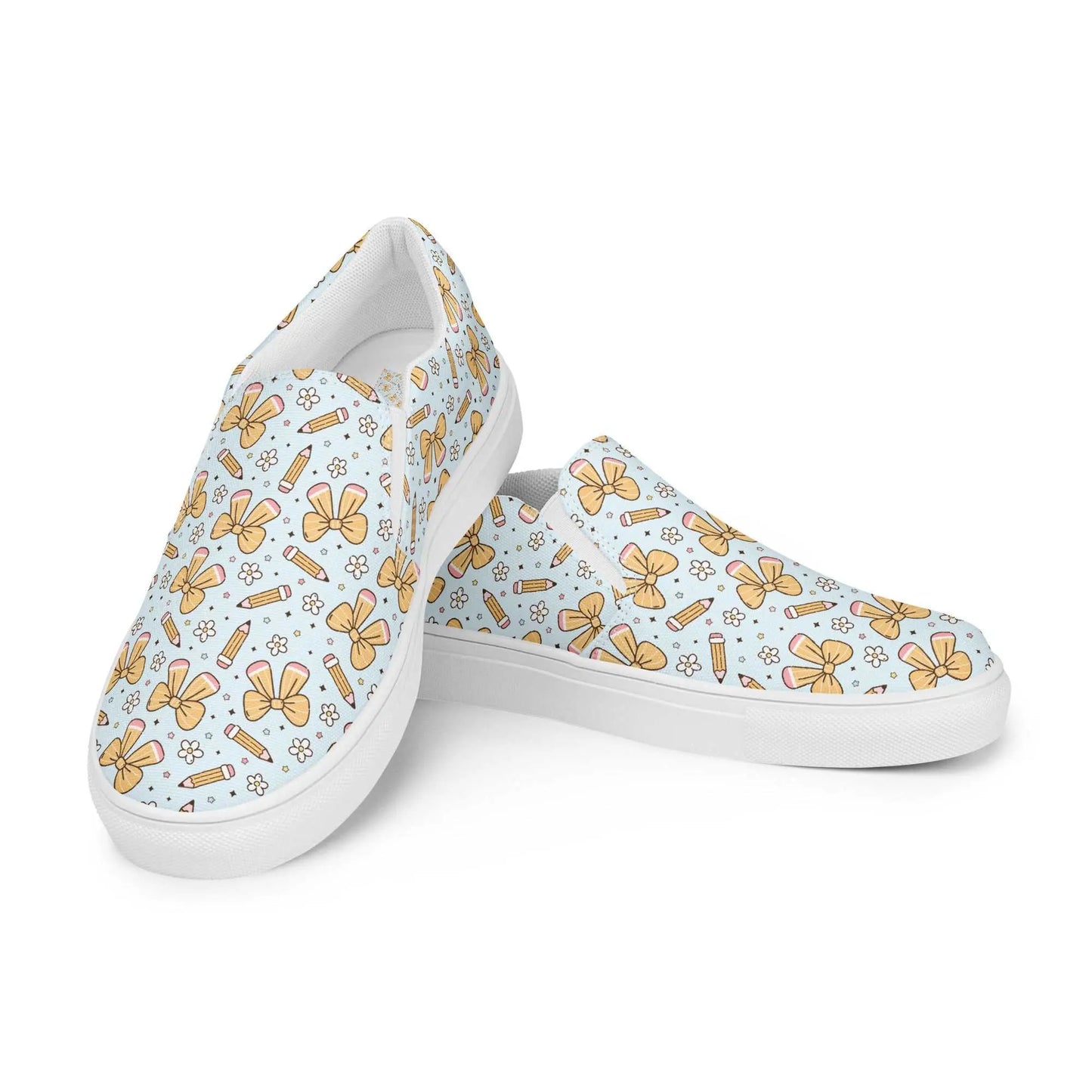 Women’s slip-on canvas shoes Good Vibrations