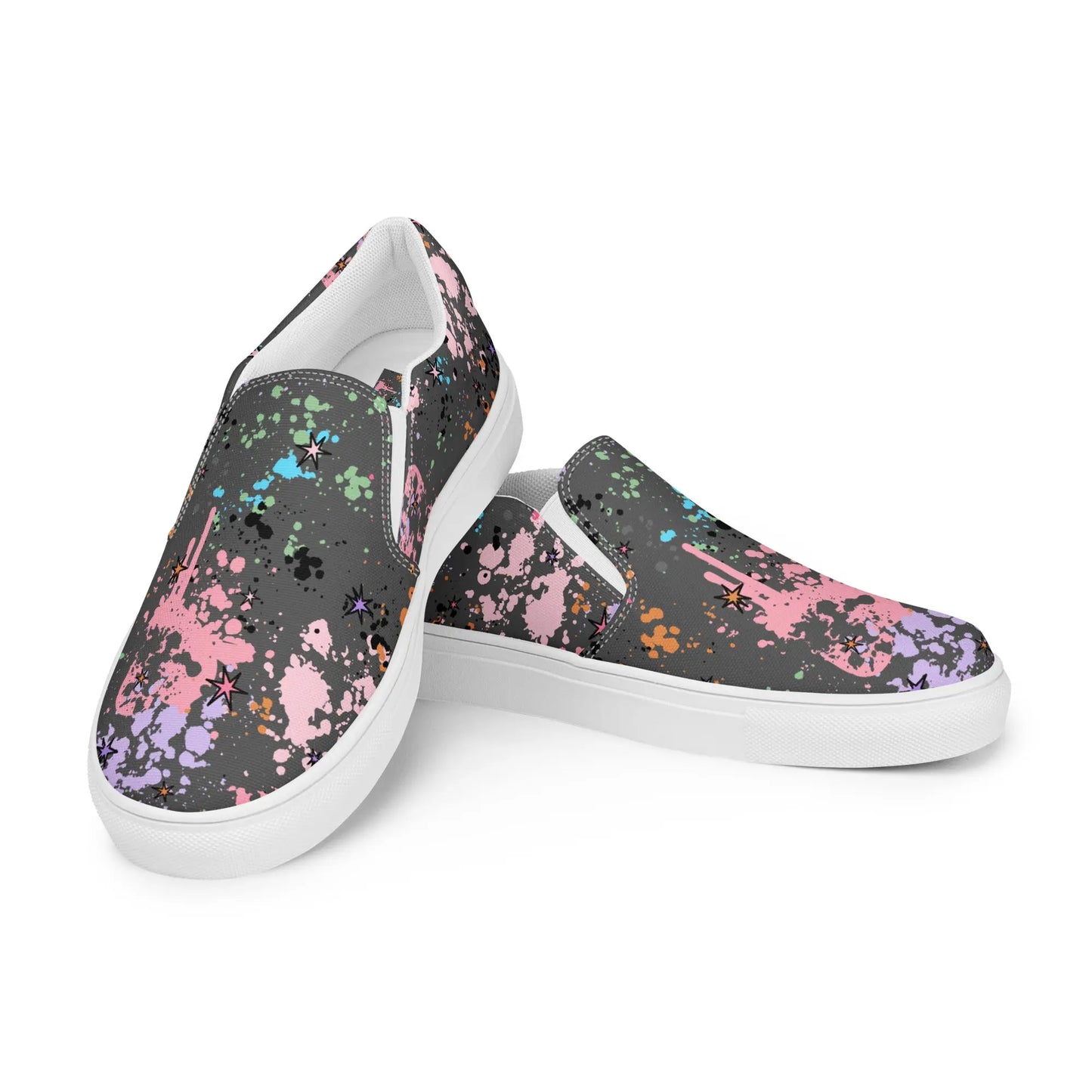 Women’s slip-on canvas shoes Good Vibrations