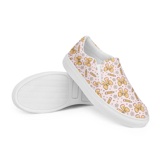 Women’s slip-on canvas shoes Good Vibrations