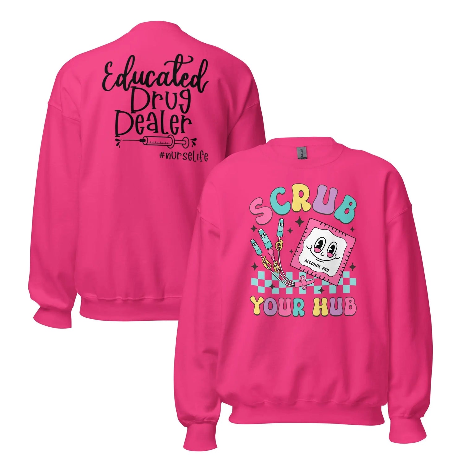 Nurse-Sweatshirts Good Vibrations