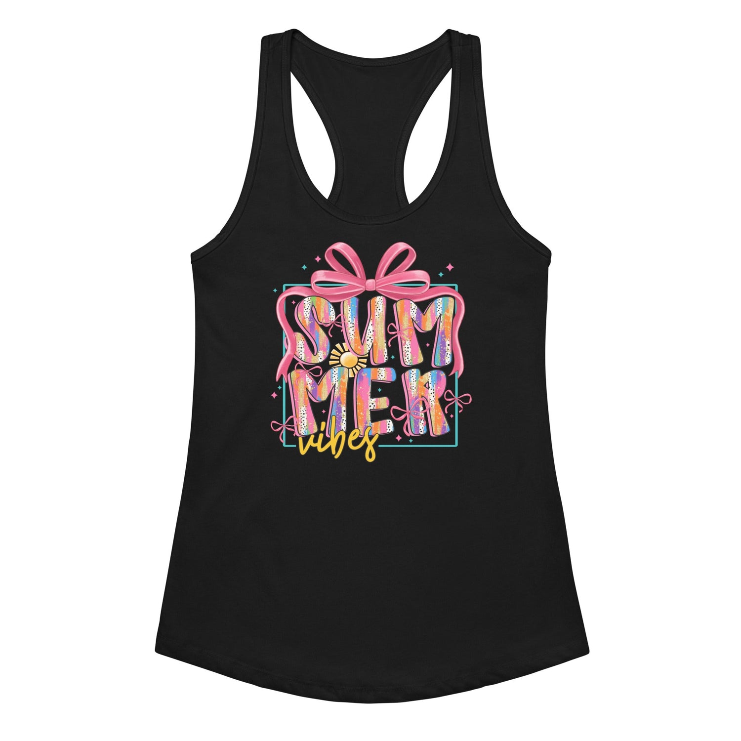 Boutique Summer Tank Tops Good Vibrations