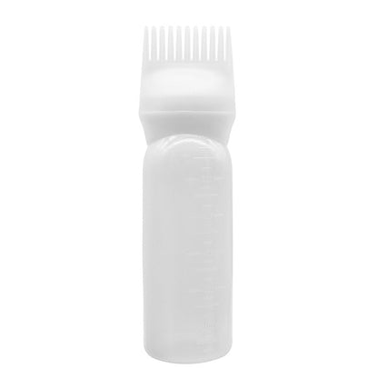 1pc Plastic Dry Cleaning Bottle For Hair Dyeing And Washing Bottle With Graded Thickening Hair Dyeing Bottle For Hair Dyeing Cream Bottle For Perm Good Vibrations