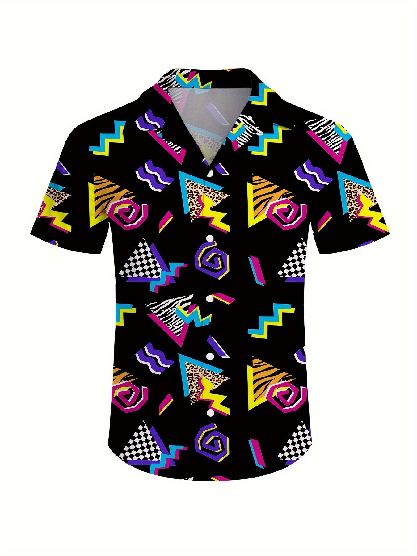 Men's 3pcs retro Outfit beach set, 80s 90s sportswear, Hawaiian sportswear set, shirt beach shorts and fisherman hat Bucket Hat Good Vibrations