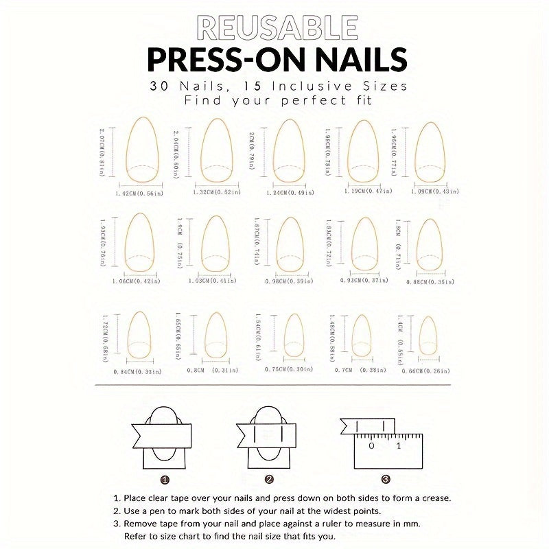 Pink Sweet Bow Press-On Nail Tips - Almond Shape, Medium Length, Glossy Finish Good Vibrations