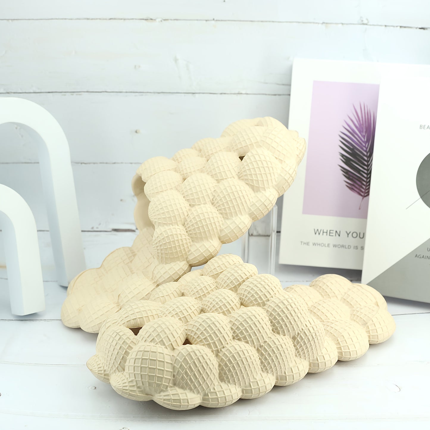 [Popular Choice], Ultra Cushioned Bubble Slides Good Vibrations