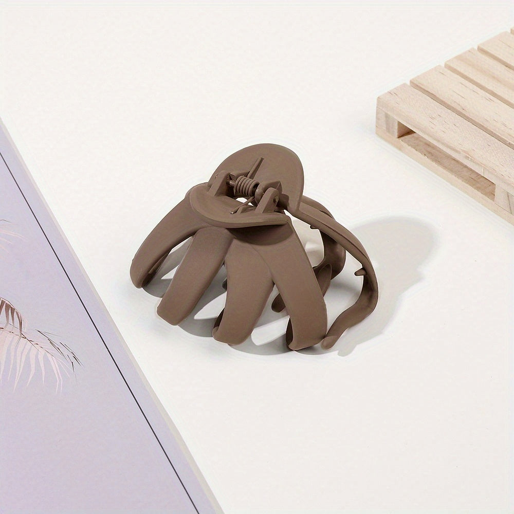 9pcs/4pcs/1pc Frosted Octopus Hair Clip Good Vibrations